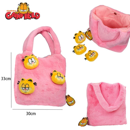 Garfield Original Plush Toy 10-30cm Garfield Cat Teen Adult Version Stuffed Doll Anime Plushie Christmas Birthday Gifts