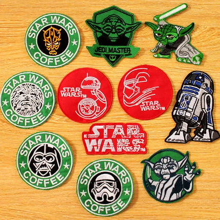 Star Wars Embroidered Cloth Patch Computer Embroidered Clothing Accessories Embroidered Cloth Patch