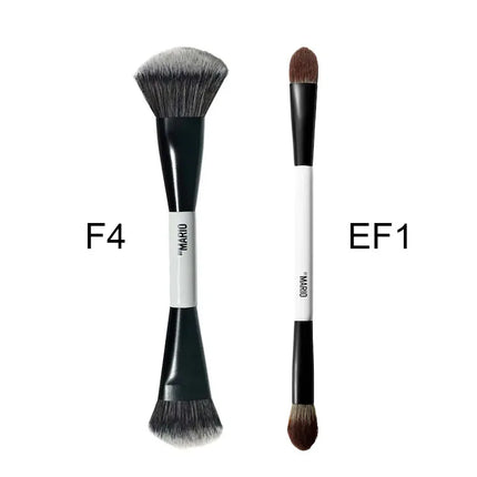 2 in 1 Highlight Blush Makeup F4 Brush Ambient Soft Glow Blush Brush Soft Fiber Hair Fashion Face Brush