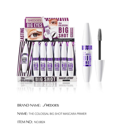 5D Volume Mascara Lasting Styling Waterproof Quick Dry WHITE Curling Lengthen Long Eyelash Silk Extension Cream Тушь Для Ресниц