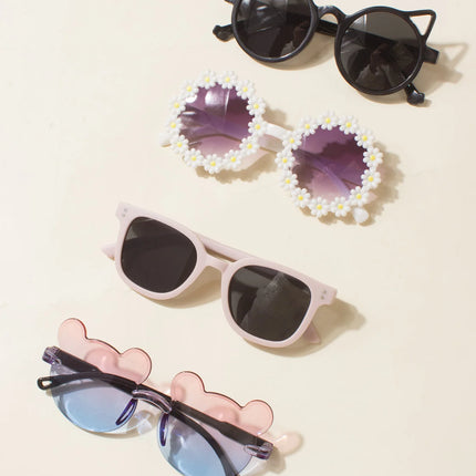 4PCS Baby Sunglasses,Baby Boy And Baby Girl Sunglasses,Cool,Cute,Baby Sunglasses Gift,Spring Accessories,Summer Accessories