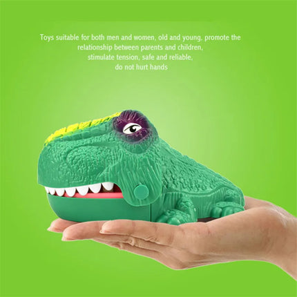 Hand-biting Dinosaur Scary Toy Funny Trick Decompression Interactive Game Dinosaur Pulling Teeth Bar Children Novelty Toys Gifts