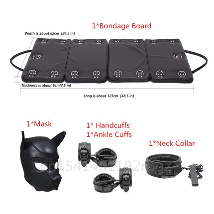 Fetish BDSM Bondage Board Sex Furniture Couples Puppy Play Sexules Toys for Adult Games Women Men Slave Erotic Accessories Toys