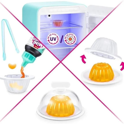 Mini Fridge Surprise Ball w/ 30+ Food Figures - Mystery Blind Box Collectible Kids Gift  surprise box mistery box