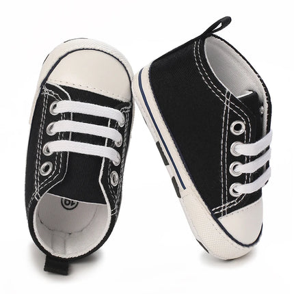 0-18 Months Newborn Baby Shoes Classic Fashion Casual Sports Shoes for Boys and Girls Non slip Soft Sole Walking Shoes