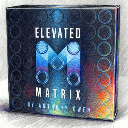 Elevated Matrix by Anthony Owen – Close-Up Coin Magic Trick Illusion Prop for Magicians Street & Bar Magic Show