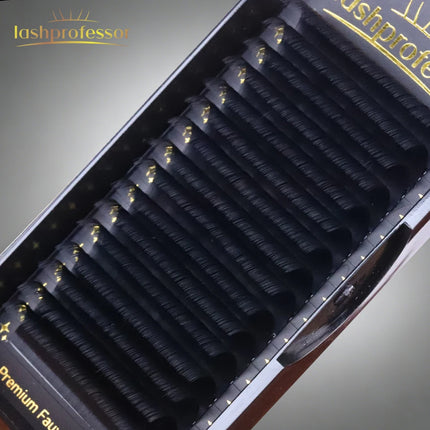 Lashprofessor 16Rows Individual De Cils Lash Trays 5-20mm Silk Classic Lashes Professional Salon Use Cashmere Eyelash Extensions