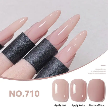 Autumn Winter Chocolate Brown Nail Polish Gel Maillard Caramel Color Gel Nail Supplies for Professional Nail Art DIY Nail Salon