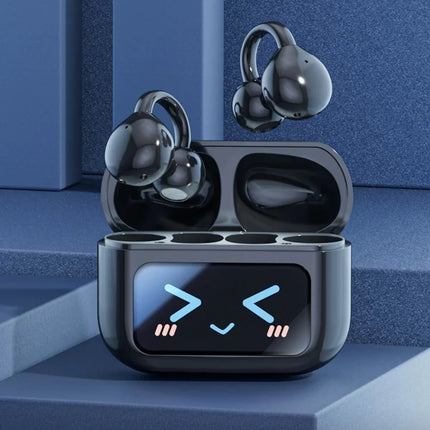 Touch Screen Bluetooth Headphones 144 Languages Real-time Translation Headphones Wireless Open Ear Clips Sports Gaming Earphone