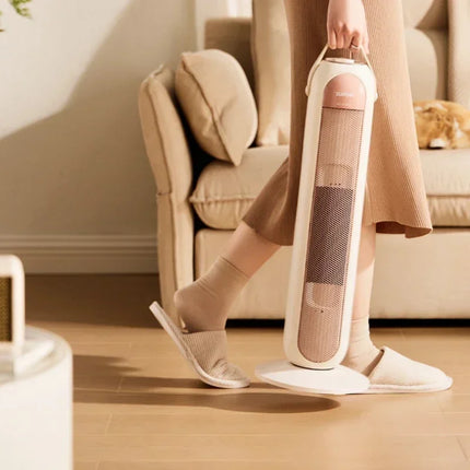 Heater 220V Fan Heater Household Living Room Vertical Bathroom Energy Saving Electric Heater Bedroom Speed Hot Air Power Saving
