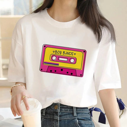 Backstreet Boys Classic Album Poster Graphic Print T-Shirt for Fans Men Women Crewneck Cotton New Fashion Oversized Casual Tops