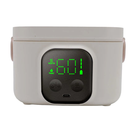 Electric Lunch Box Food Warmer Portable Insulation Mode Rechargeable 500ml Intelligent Constant Temperature Bowl for Travel