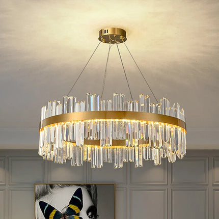 home decorationPendant lights, luxury crystal living room chandelier, dining room Pendant lamp, ceiling light, indoor lighting