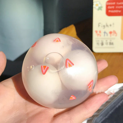 Creative Rice Dumpling Crispy Leather Ball Can Be Crushed Three Times Small Ball Giant Decompression Hand Ball Venting Toys M
