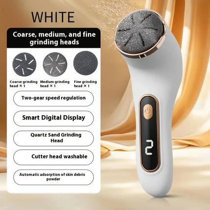 Electric Foot Grinder, USB Charging Foot Polishing Machine, Foot Skin Grinder, Heel Calluses and Dead Skin Removal Tool