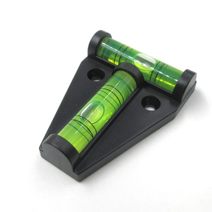 2 Way Mini Spirit Level T-Shaped Horizontal Bubble Horizontal Measurement Tools Mini Spirit Level 44*58*13mm