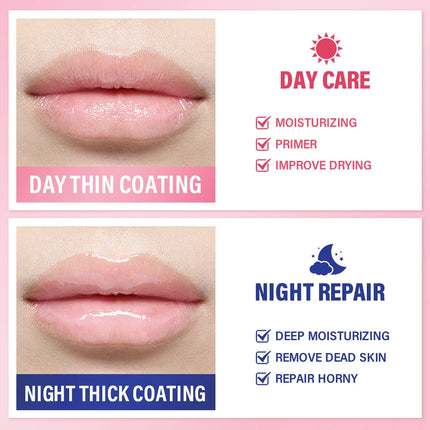 Lip Sleeping Mask Nourishing Overnight Lip Treatment Vitamin C Moisturizer Butter Hydrating Dry Flaky Lips Skin Care