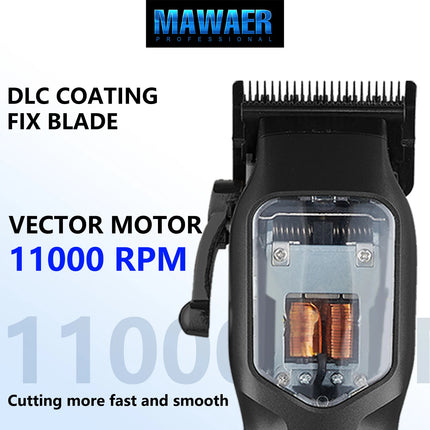 Hair Clipper Professional Hair Trimmer Adjustable Hair Cutting Machine Electric Hair Clipper with Charging Base