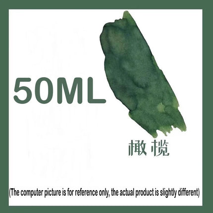 500/50ml 24 Colors Fountain Pen Ink Dip Pen Bottled Ink Refill Cartridge Writing School Supplies Stationery For JINHAO HONGDIAN