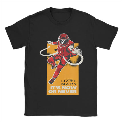 Project Hail Mary Fist My Bump Rocky The Alien Poster T Shirt Summer  Streetwear T-Shirts Cotton Harajuku Tee Shirt Short Sleeve