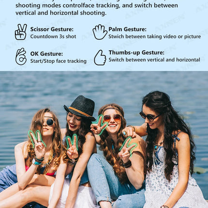 3 Axis Handheld Gimbal Stabilizer for Smartphone with Fill Light for iPhone Android Face Tracking Tiktok Vlog Smart Gimbals HQ6