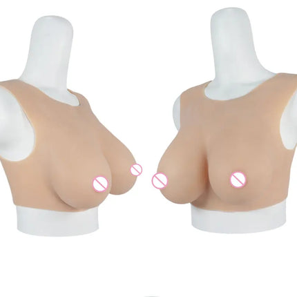 Cosplay Chest Silicone Breast Forms Huge Fake Boobs Transgender Drag Queen Shemale Crossdresser Artificial Breasts Shemale