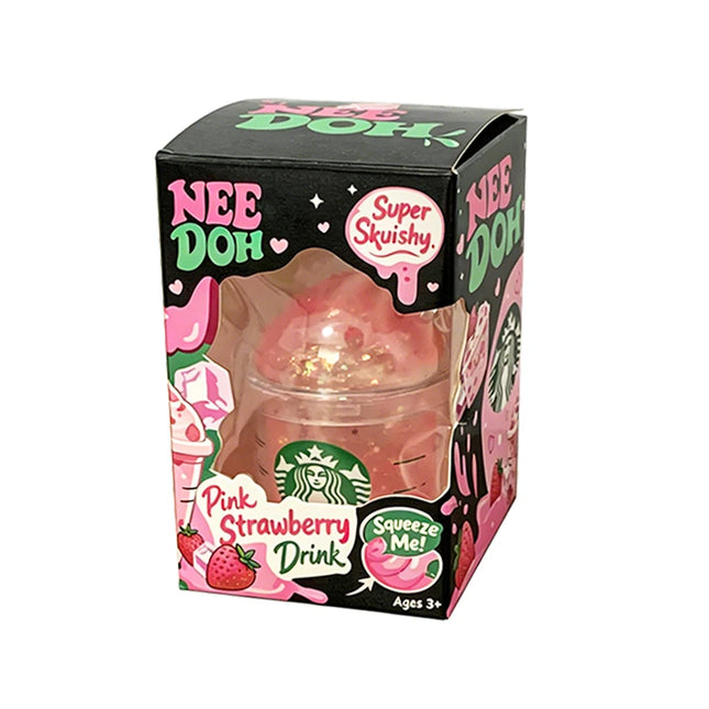 Squishy Best Seller Cute Iced Coffee Cup Squishy Fidget Toy Portable Mini Colorful Squeeze Stress Relief Decompression Doh Toy