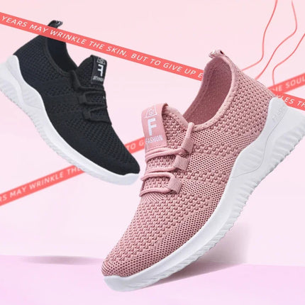2023 Women's Casual Sneakers Summer Comfortable Breathable Platform Shoes Fashion Women Versatile Lace-up Shoe women's sneakers