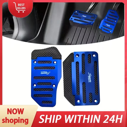 Automotive universal anti-skid pedal cover, interior modification, pedal personality modification accessories, anti-skid pedal