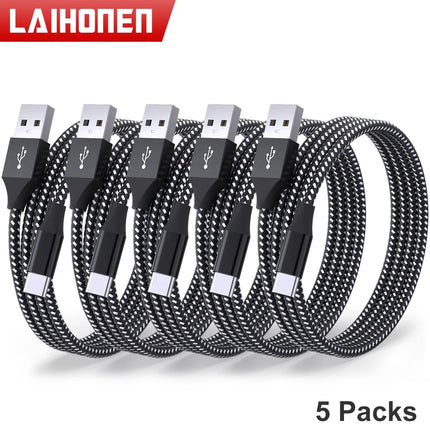 LAIHONEN USB A to USB C cable fast charging Type C charging cable suitable for iPhone 16 15 Pro Max Plus for Samsung Galaxy S24
