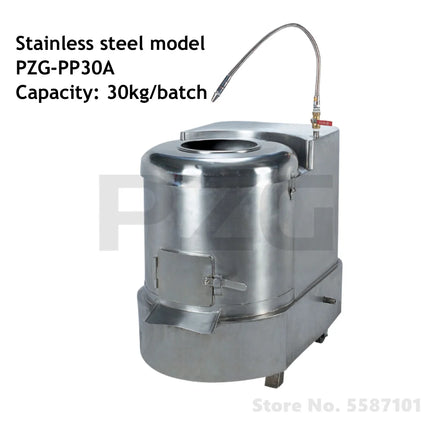 8kg 15kg 30kg Electric Automatic Small Sweet Potato Skin Peeler Cleaning Washing And Potato Peeling Machine For Commercial