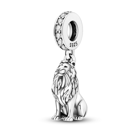 Animal Series 925 Sterling Silver Horse Squirrel Elephant Llama Snake Fox Charm fit Bangle Bracelet Original Silver Jewelry