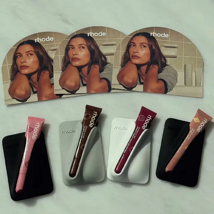 Brand Latest Birthday limited edition Magnetic SNAP-ON LIP CASE Lip Holder Black Storage Makeup Bag MagSafe Gloss Phone Cases