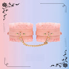 Pink ankle shackles