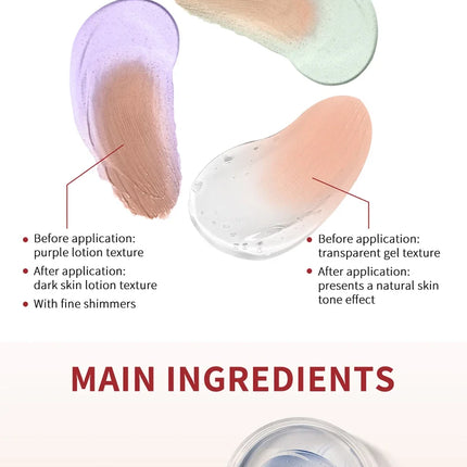 CC Cream erborian Centella Change Color Moisture Cream Makeup Foundation Full Coverage Magic Foundation Covering Korean Makeup