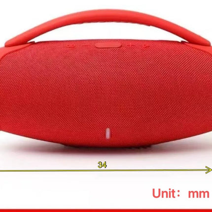 100W High-power Portable Bluetooth Speaker Outdoor Sports RGB/USB/TF Card Subwoofer 360 Surround Sound War Drum Speaker
