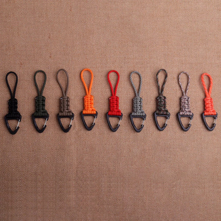 Triangular Buckle 7-Core Paracord Rope Keychain Handmade Survival Key Ring Men Women Outdoor Camping Car Hiking Backpack Gift