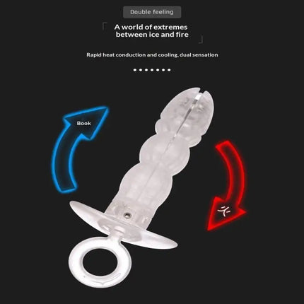 Adjustable Resin Anal Training System for BDSM Play And Fisting Practice - Butt Stretching Dilator Expander for Adult Men Women