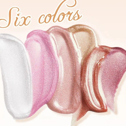  Liquid Highlighter Starlight Liquid Fine Sparkle for Face Body Long-Lasting Glow for Stage Festival & Photography Makeup