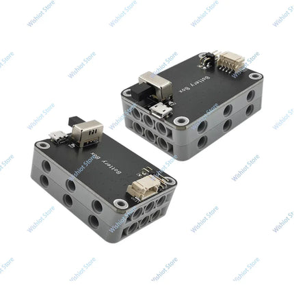 MOC Rechargeable 9V Battery Box Power Output Support M/L/XL Motor Forward/Reverse Control Compatible with Legoeds Building Block