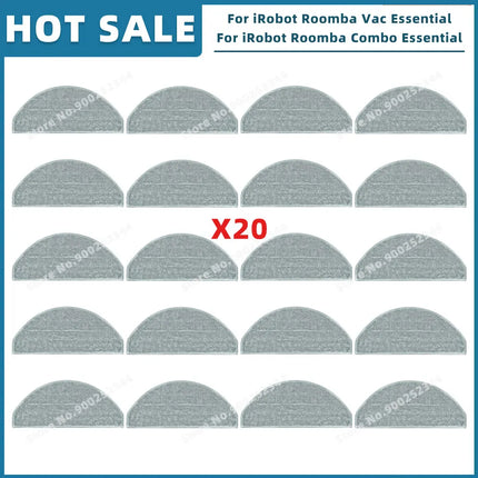 Compatible For iRobot Roomba Combo Essential / Vac Essential / 2 Essential Parts Accessories Main Side Brush Filter Mop Cloth