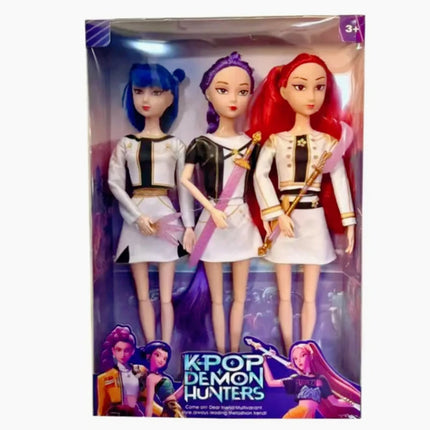 2026 Hot Music Style The Demon Girls Group Anime Figure Lumi MiLa  Action Figure Cosplay Doll Cute Gift for Kids Birthday Gifts
