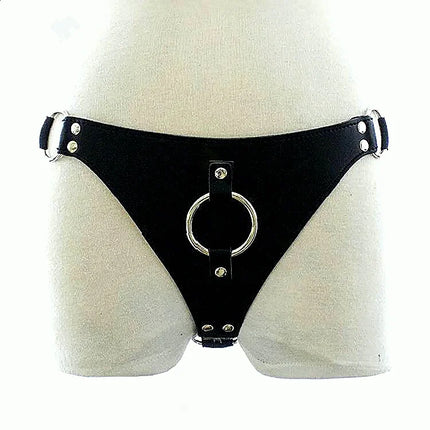 Lesbian Leather Panties G String Thong Sexy Lingerie Exotic Accessories Sex Toys Bdsm Bondage women's Underwear Erotic Strap On