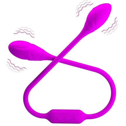 Vibrating Sex toys For Two Bullet Vibrators Double Penetration Silent Women Clitoris Powerful Long Anal Plug Soft Masturbator 18