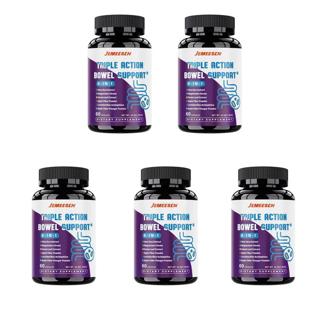 Dietary Supplements with Psyllium Husk Powder, Magnesium, Apple Cider Vinegar Powder, Promote gastrointestinal health