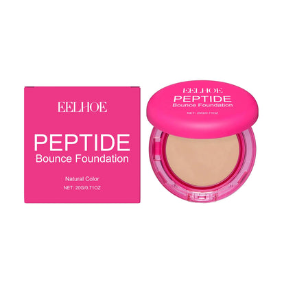 Peptide Bounce Balm Foundation Lasting Full Coverage Concealer Covers Spot Blemishes Brightening Oil Control Makeup Base Cream