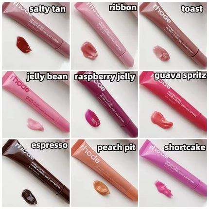 Fashion Lips Makeup Pocket Blusher Lip Gloss Oil Lip Balm Rouge With Lipstick Lip Shape Pen Liner Barrier Butter For Girl Gift