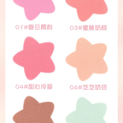 HISYI monochrome blush whitening matte cosmetics natural smudge nude makeup blush plate