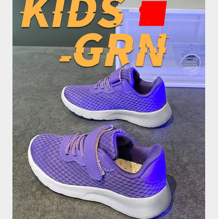 Hot Sale Cheap Sneakers Children Fashion Green Kids Running Shoes Size 28-39 Lightweight Outdoor Sports Shoes for Boy Girl 2023