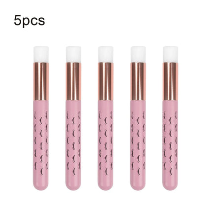 5/20/50pcs Eyelash Cleaning Brush Lash Shampoo Brush for Eyelash Extensions Peel Off Nose Pore Blackhead Remover Makeup Tool